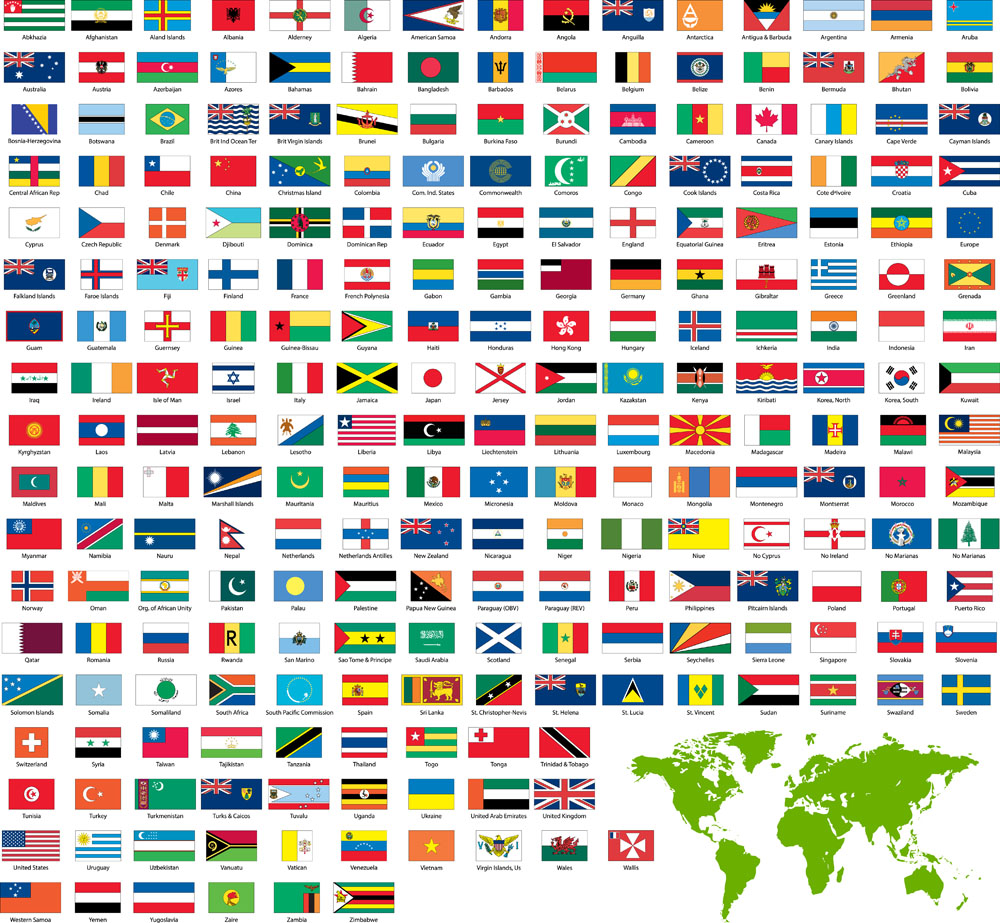 世界各国国旗素材矢量图片 图片id 其他 生活百科 矢量素材 素材宝scbao Com